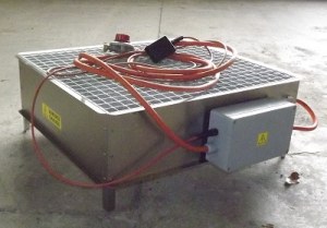 Générateur de flammes sans eau avec électrovanne